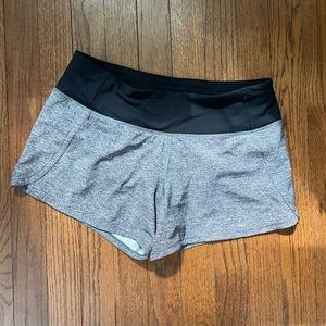 Gray Lulu Lemon Shorts